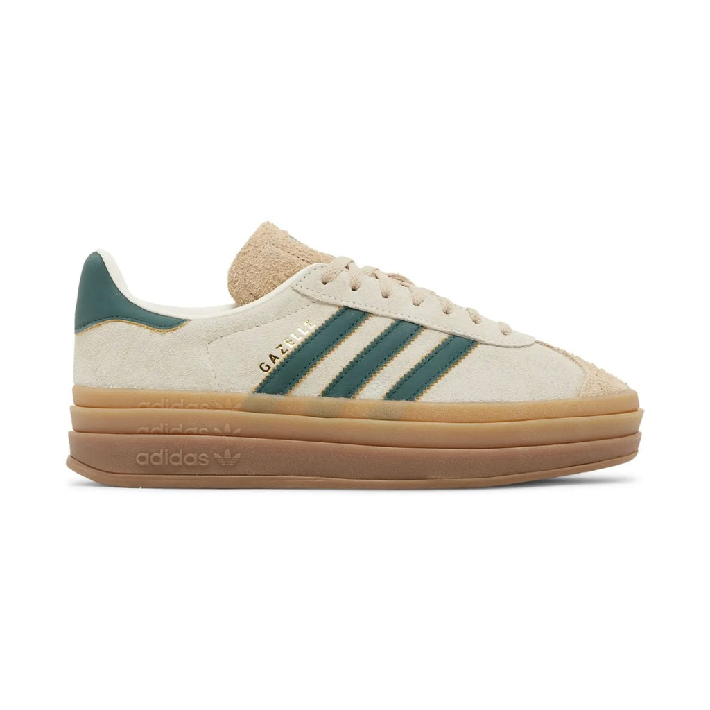 Adidas Gazelle Bold "Cream Collegiate Green"