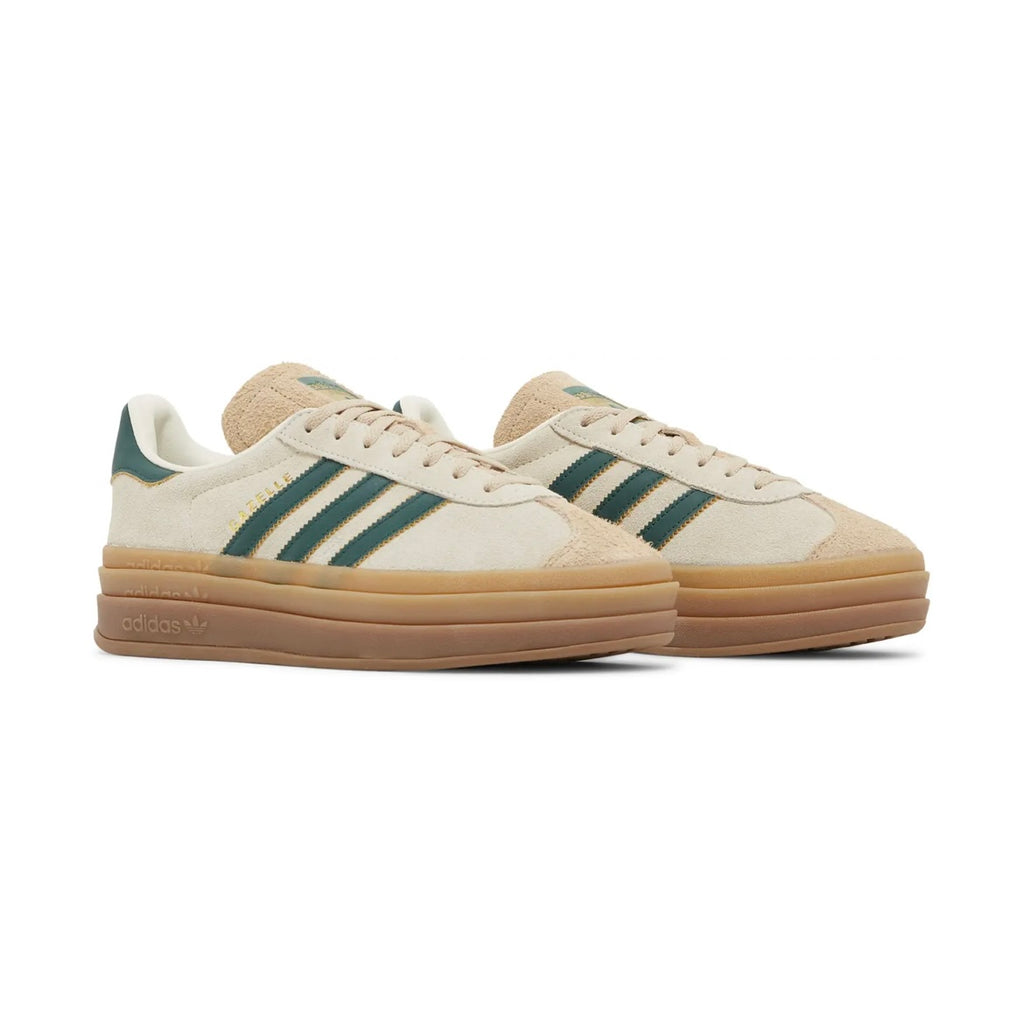Adidas Gazelle Bold "Cream Collegiate Green"
