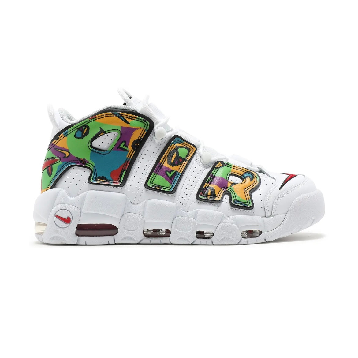 Nike Air More Uptempo "Peace, Love, Swoosh"