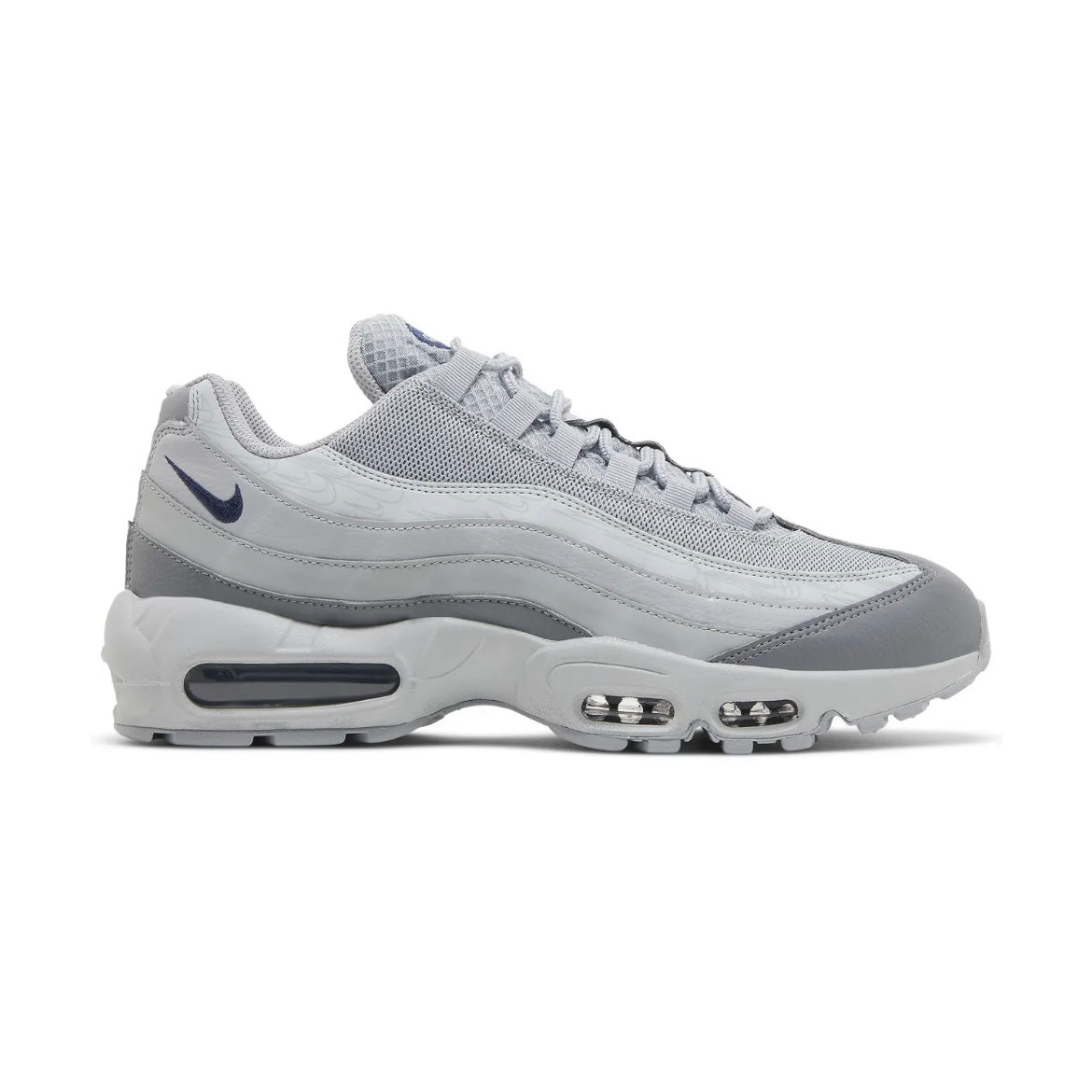 Nike Air Max 95 "Triple Grey (Wolf Grey Midnight Navy)"